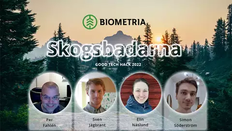 Biometria vinnare i Good Tech Hack 2022